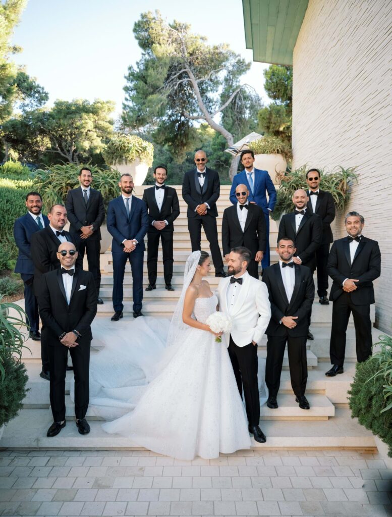 Mythic Glam Wedding in Athens Riviera