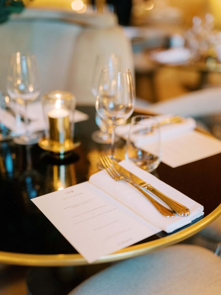 Classy Upscale Wedding in Paris