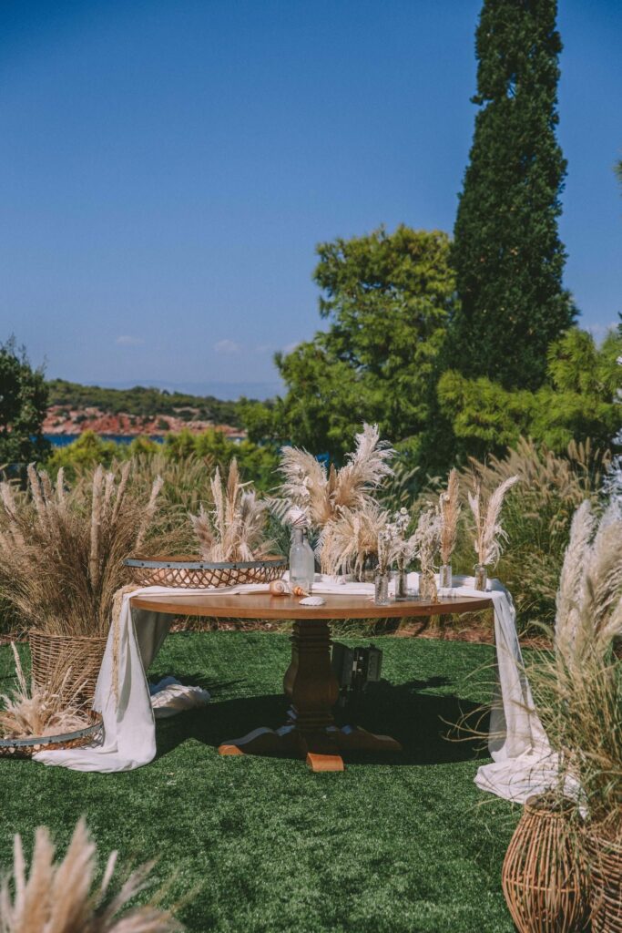 Organic Beach Wedding In Athens