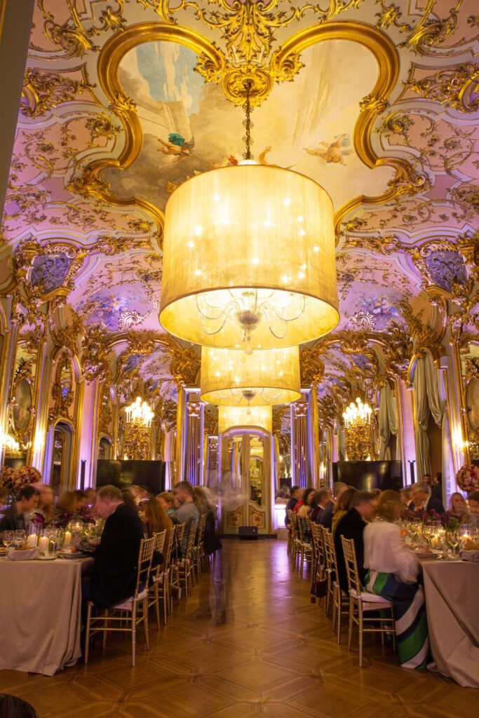 Reception at Villa Cora in Florence