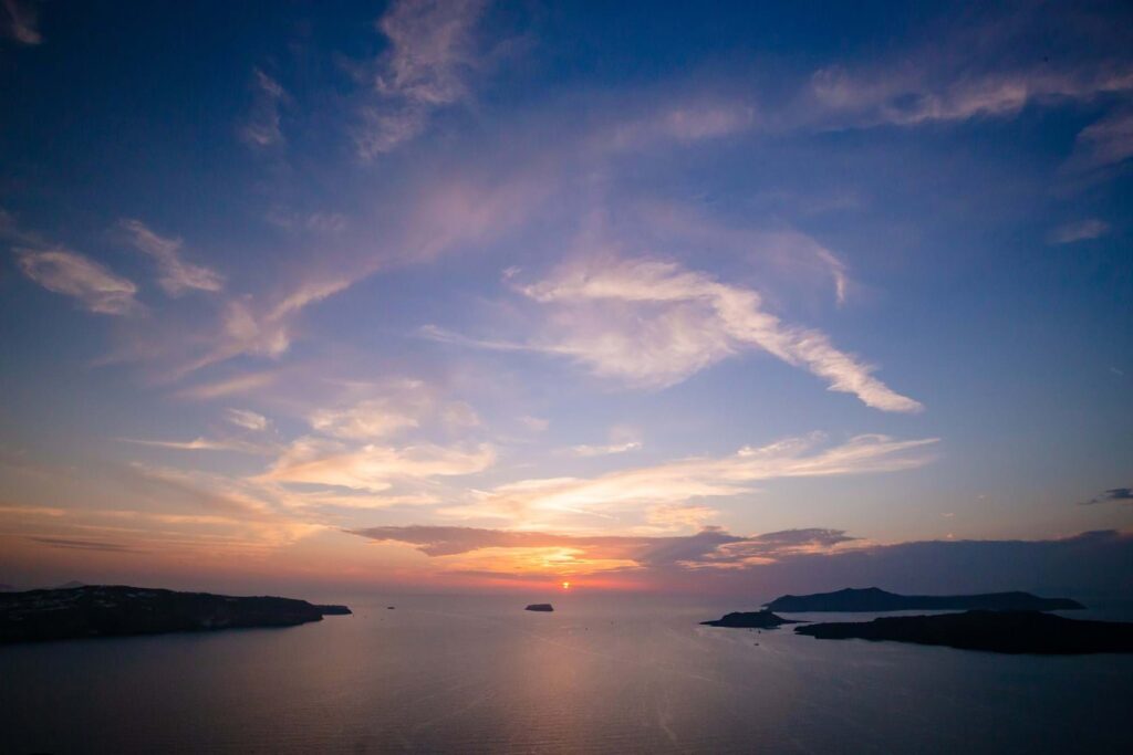 Whimsical Wedding in Santorini