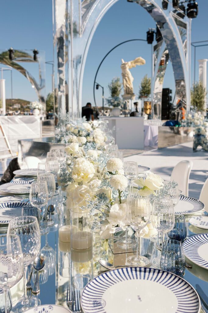 Mythic Glam Wedding in Athens Riviera
