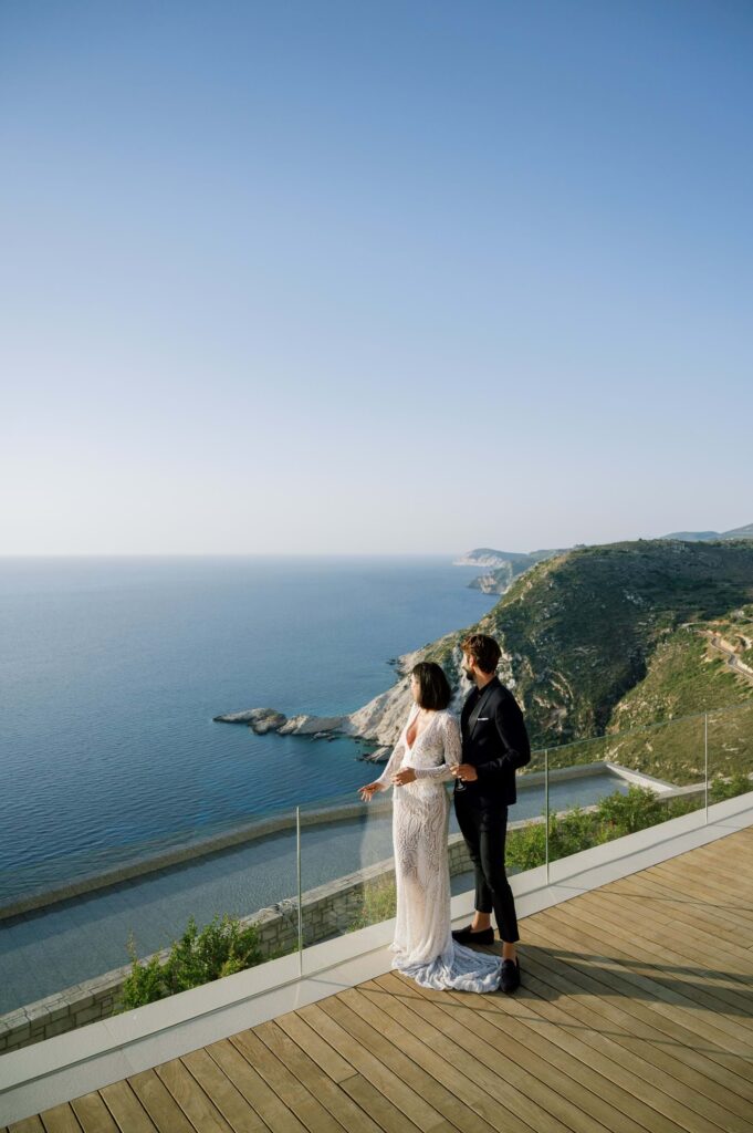 Minimal Blush Wedding In Kefalonia