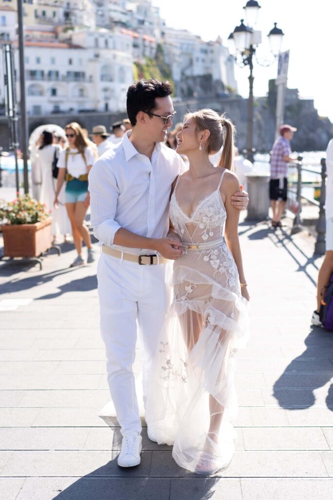 Refined Coastal Wedding in Amalfi