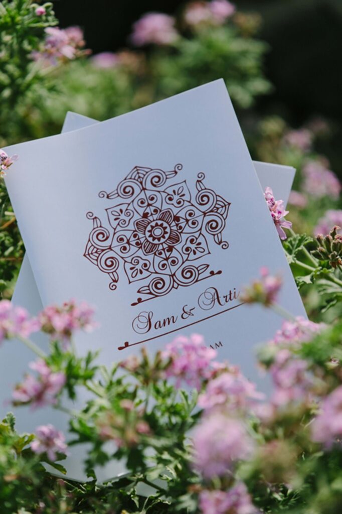 Indian Romance Wedding in Santorini