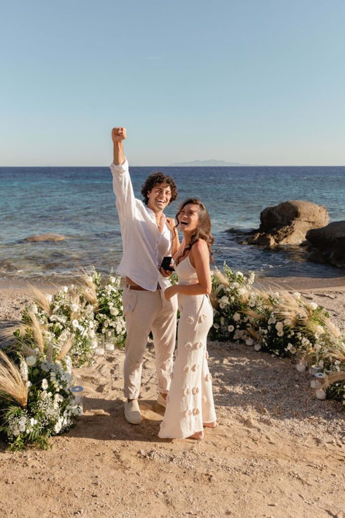 A Proposal in Mykonos