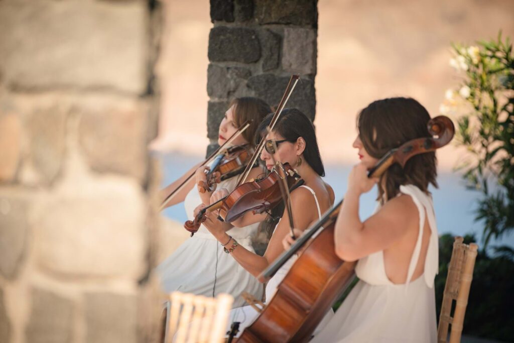 Whimsical Wedding in Santorini