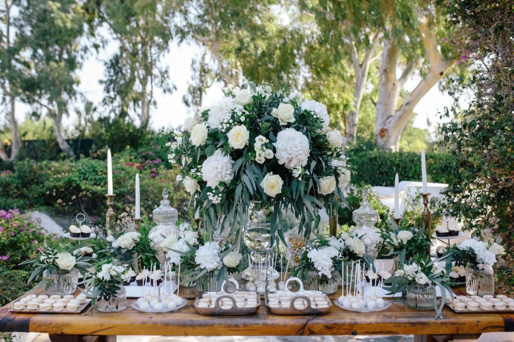 White & Gold Wedding In Athens Riviera