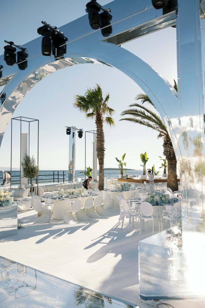 Mythic Glam Wedding in Athens Riviera