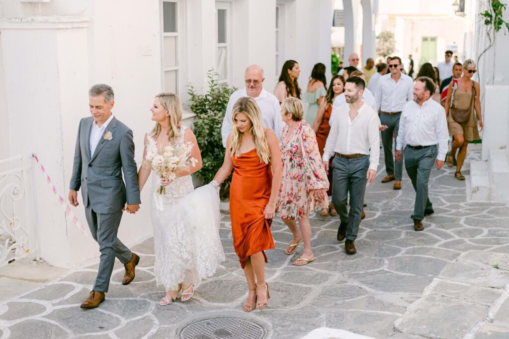 Destination Wedding in Paros