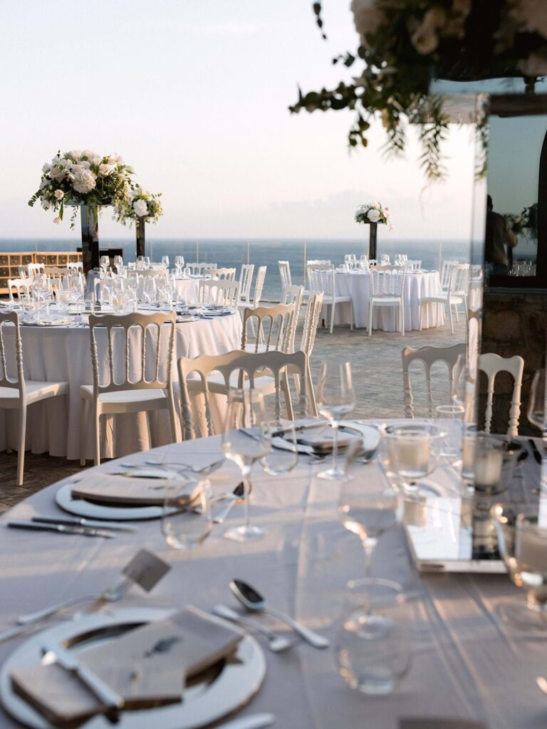 White Luxury Wedding in Mykonos
