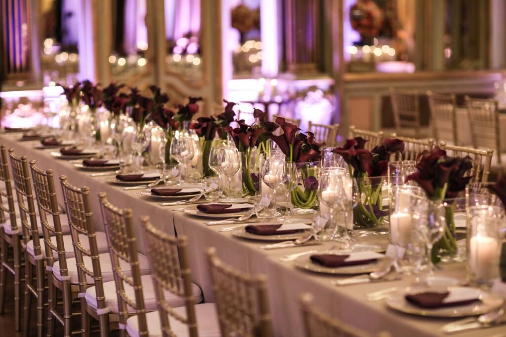 Reception at Villa Cora in Florence