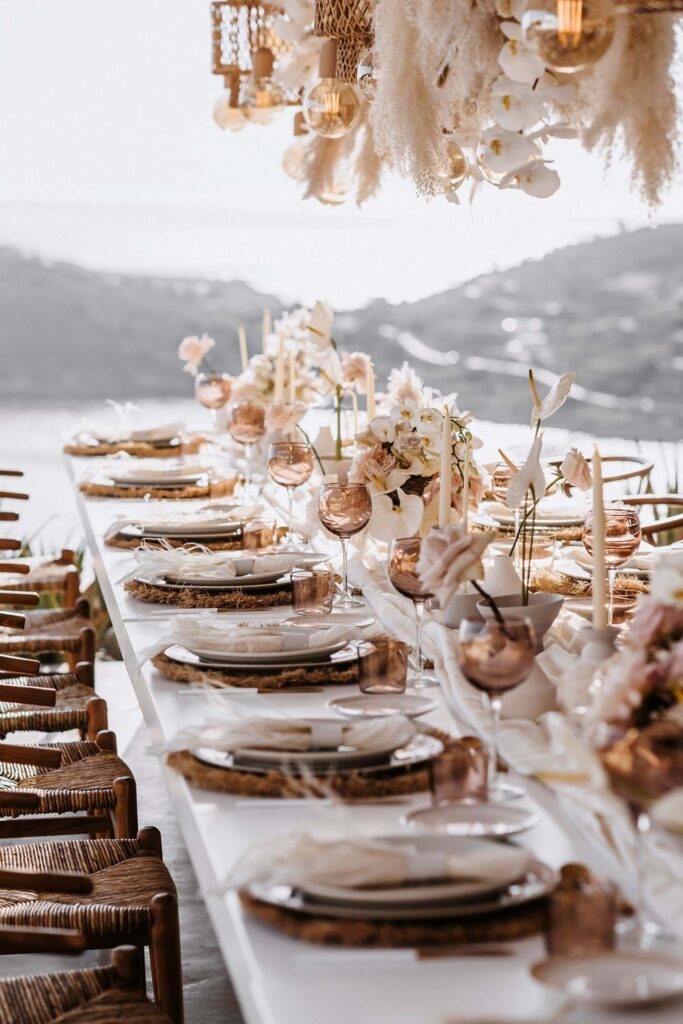 Dreamy Boho Beach Wedding in Ios