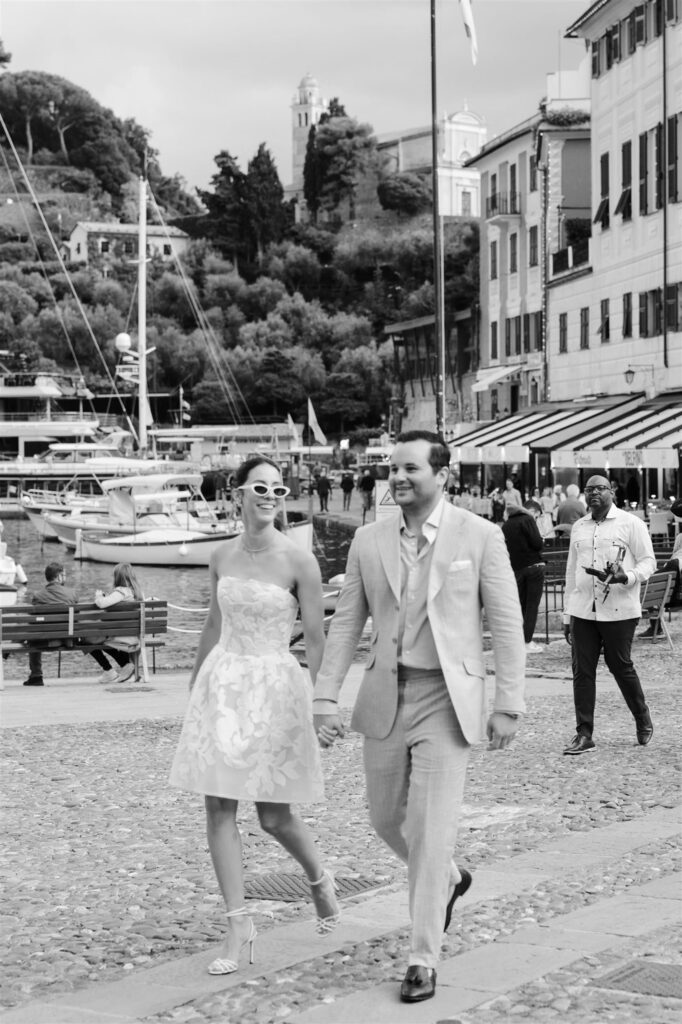 Classy Portofino Wedding