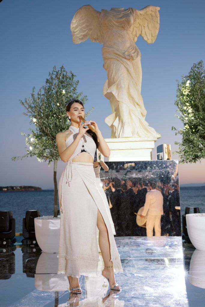 Mythic Glam Wedding in Athens Riviera