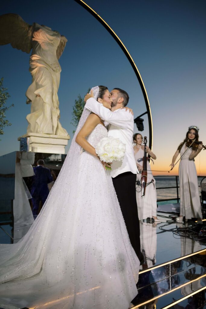 Mythic Glam Wedding in Athens Riviera