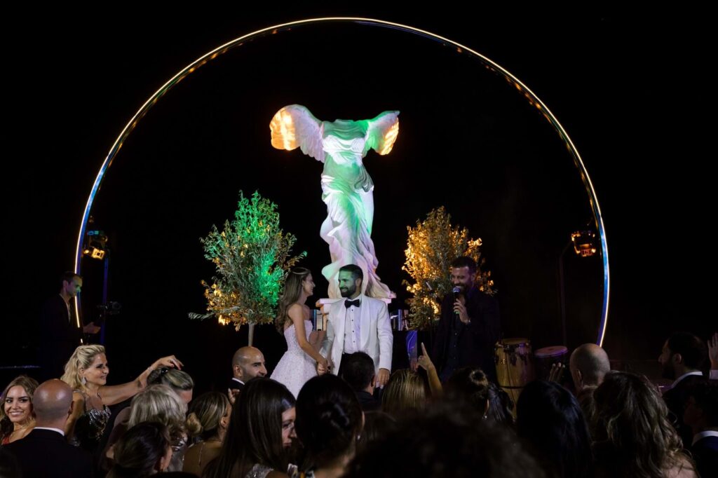 Mythic Glam Wedding in Athens Riviera