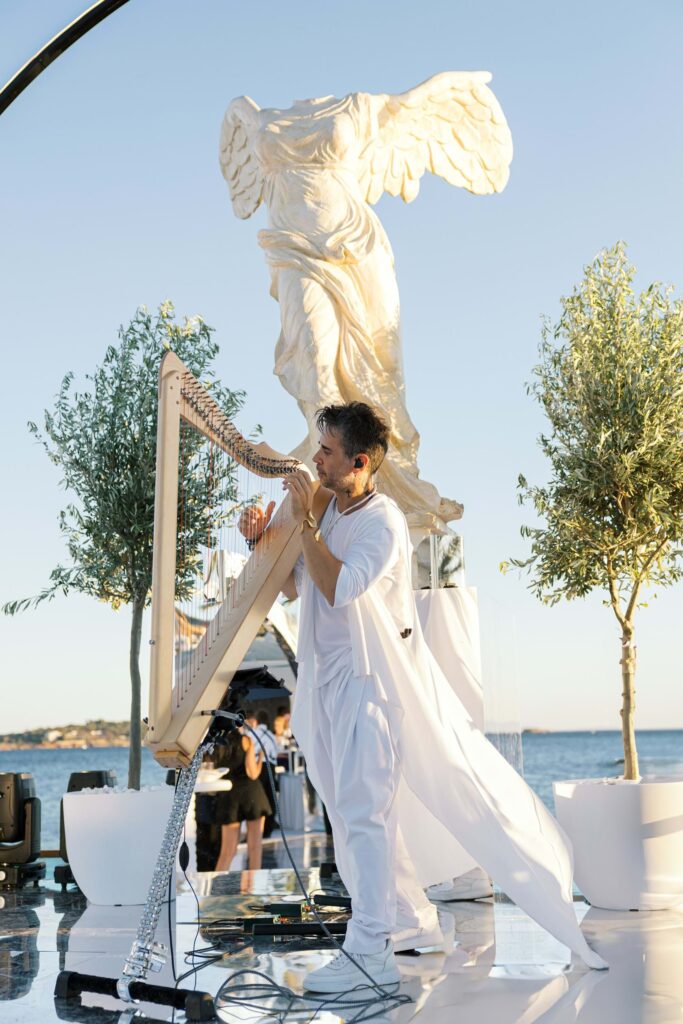 Mythic Glam Wedding in Athens Riviera