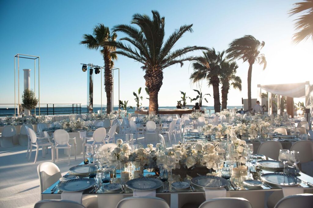 Mythic Glam Wedding in Athens Riviera