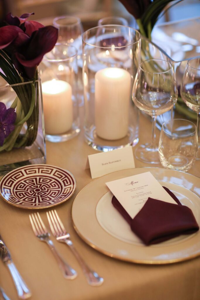 Reception at Villa Cora in Florence