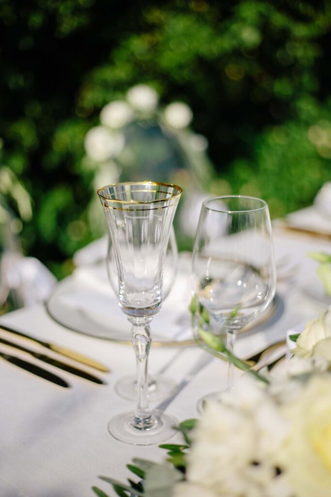 White & Gold Wedding In Athens Riviera