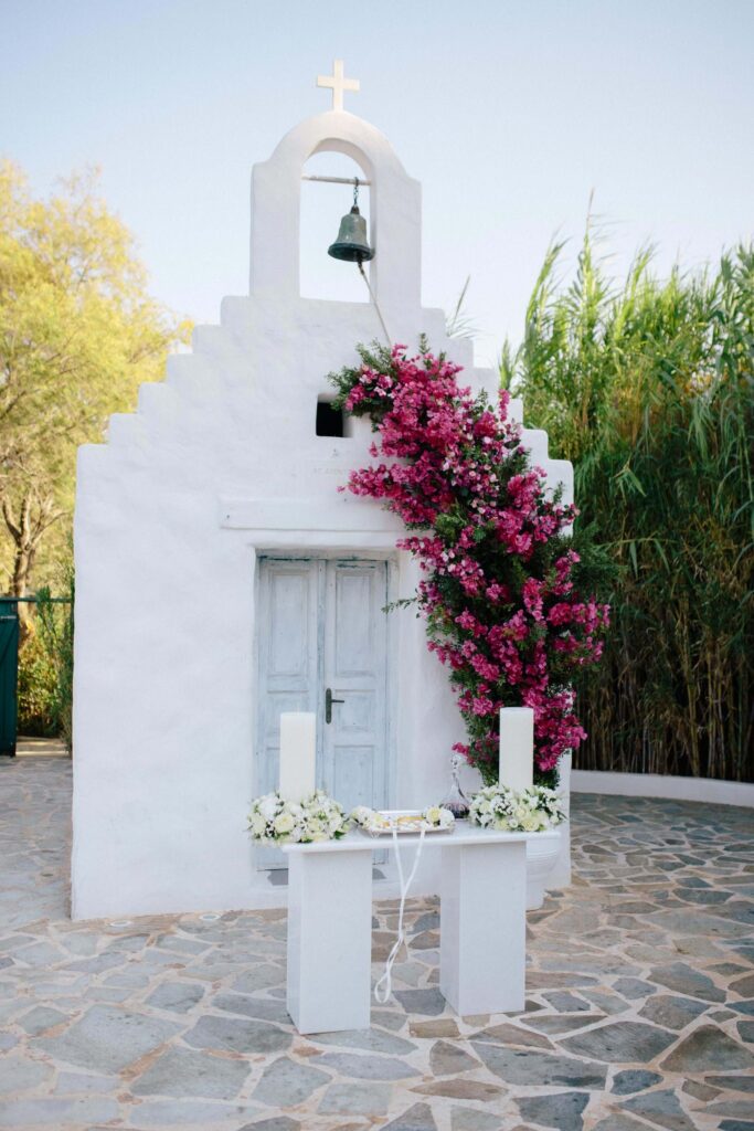 White & Gold Wedding In Athens Riviera