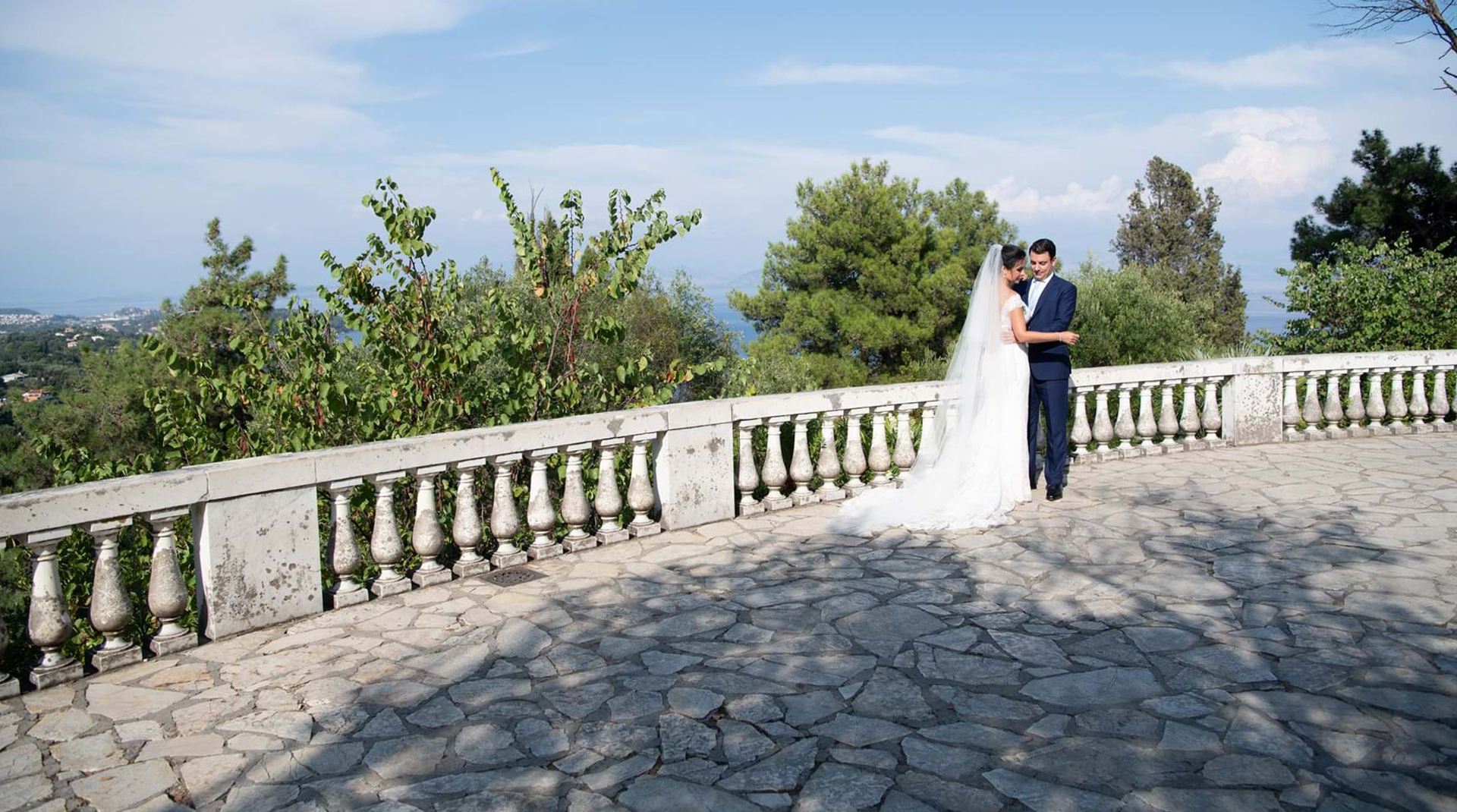 ACHILLEION PALACE WEDDING IN CORFU