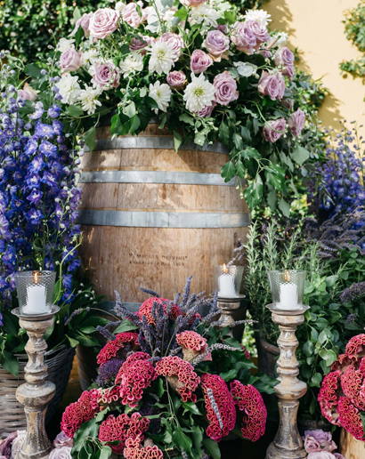 Al Fresco Dinner In Tuscany