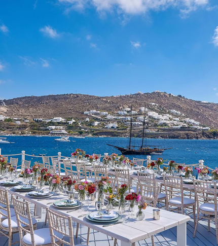 CELEBRITY WEDDING IN MYKONOS