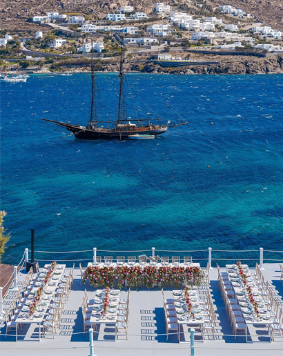 Celebrity Wedding in Mykonos