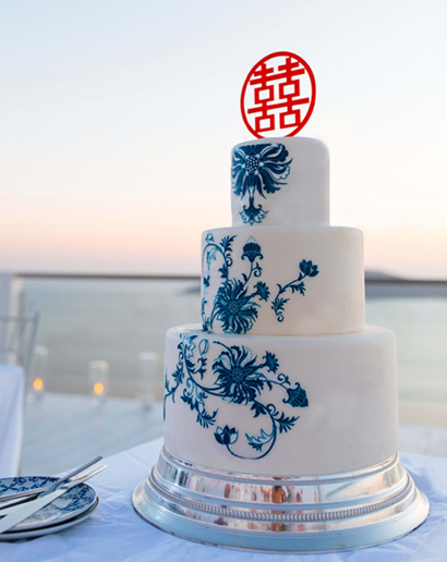 Chinese Inspired Elegance In Santorini