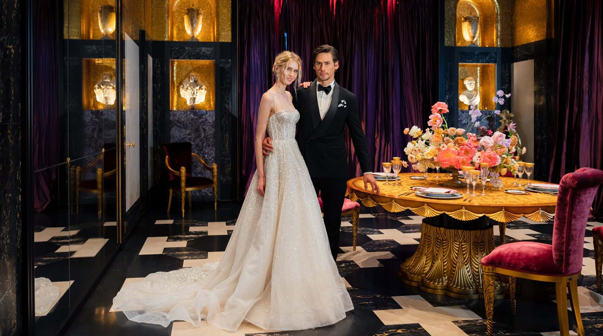 CITY-CHIC ROMAN WEDDING AT VILLA CLARA