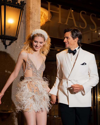 City-Chic Roman Wedding At Villa Clara