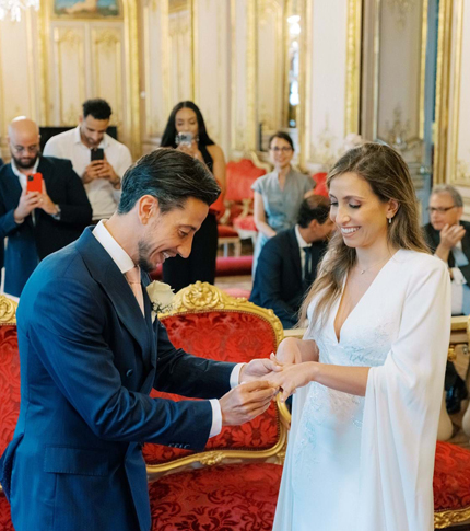 CLASSY UPSCALE WEDDING IN PARIS