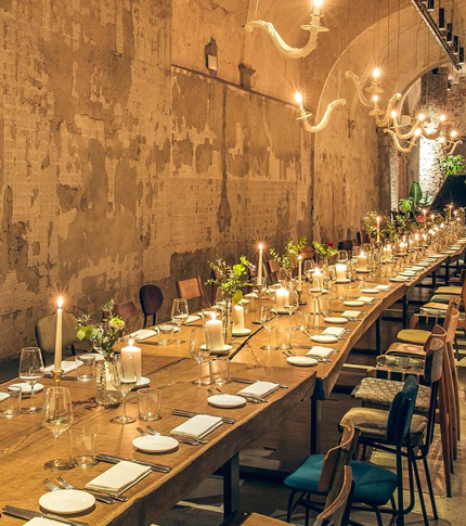 CONCEPT WELCOME DINNER IN FLORENCE