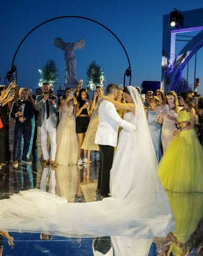 Mythic Glam Wedding in Athens Riviera