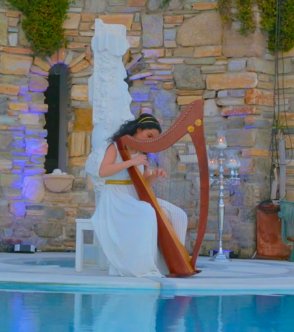 GRECIAN THEMED PARTY IN MYKONOS