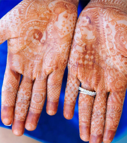 HINDU WEDDING CELEBRATION IN SANTORINI