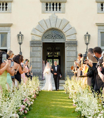 LAKE COMO WEDDING AT VILLA BALBIANO