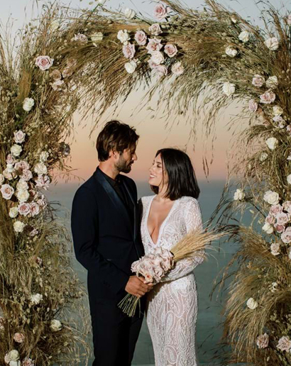 Minimal Blush Wedding In Kefalonia