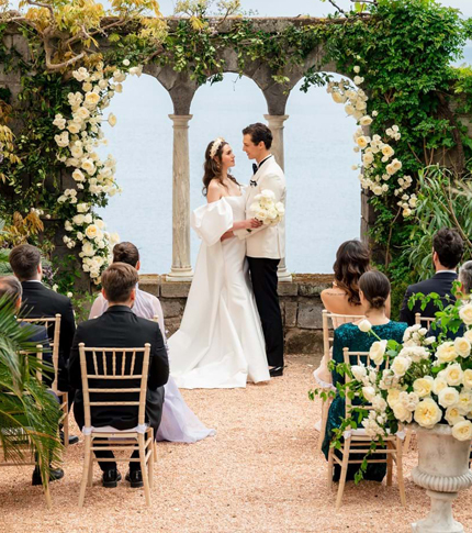 MODERN ELEGANT WEDDING AT VILLA ASTOR