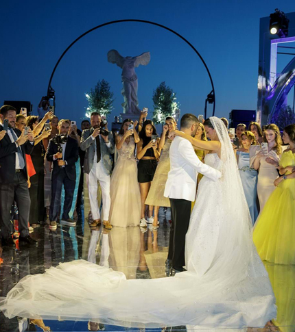 MYTHIC GLAM WEDDING IN ATHENS RIVIERA