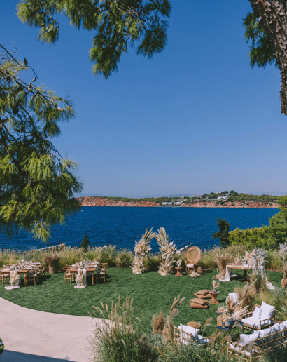 Organic Beach Wedding In Athens