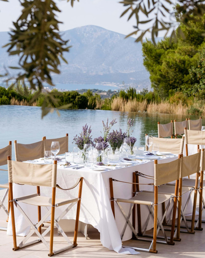 Pool Dinner At Aman Zoe In Porto Heli