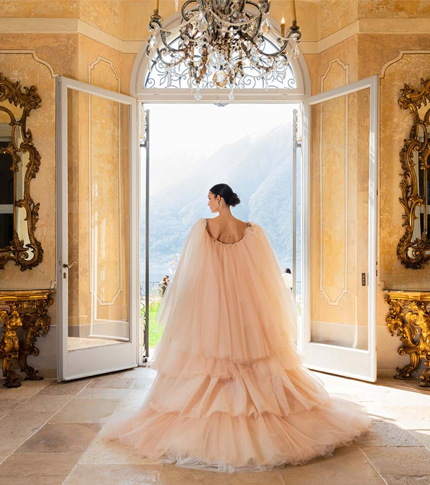 VILLA BALBIANO WEDDING IN PINK