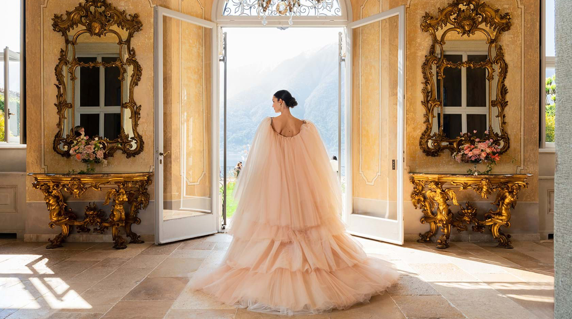 VILLA BALBIANO WEDDING IN PINK