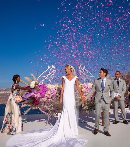 WHIMSICAL WEDDING IN SANTORINI