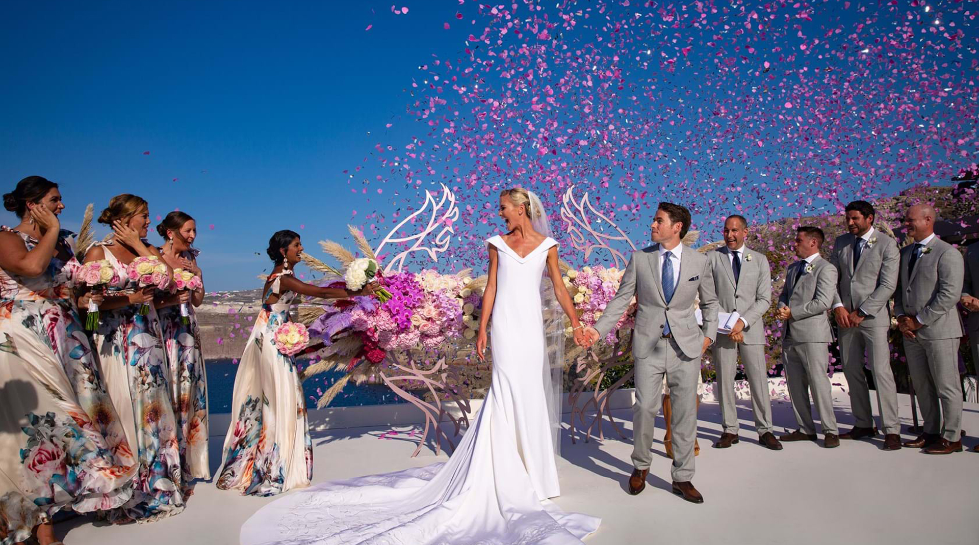 WHIMSICAL WEDDING IN SANTORINI
