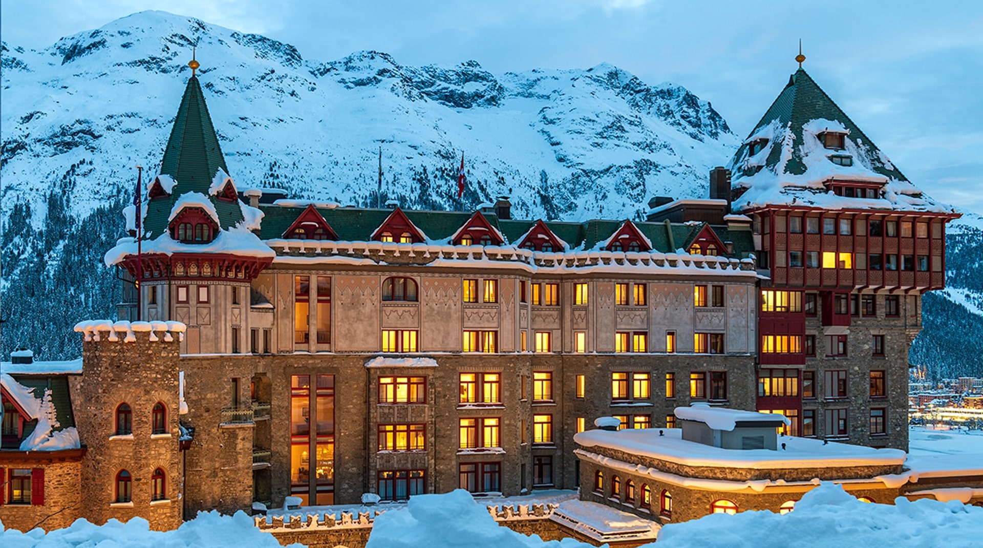 BADRUTT’S PALACE HOTEL, ST. MORITZ