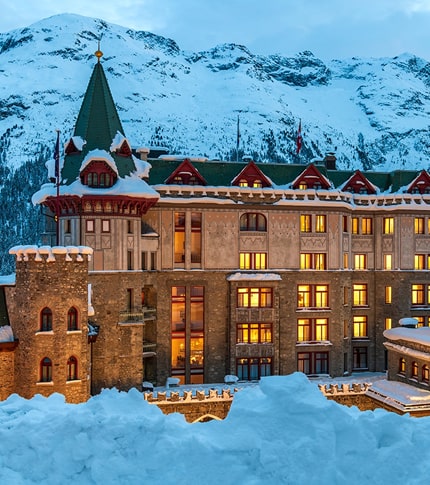 BADRUTT’S PALACE HOTEL, ST. MORITZ